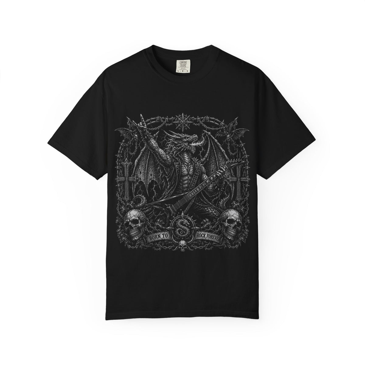 Dragon Heraldry T-Shirt — Vintage Mythical Crest Tee